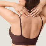 Women's Seamless Soft Knit Nursing Bra Cocoa Beige