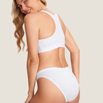 Women's Crossover Racerback Nursing Bra Black