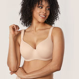 Women's Seamless Underwire Bra Beige