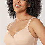 Women's Seamless Underwire Bra Beige