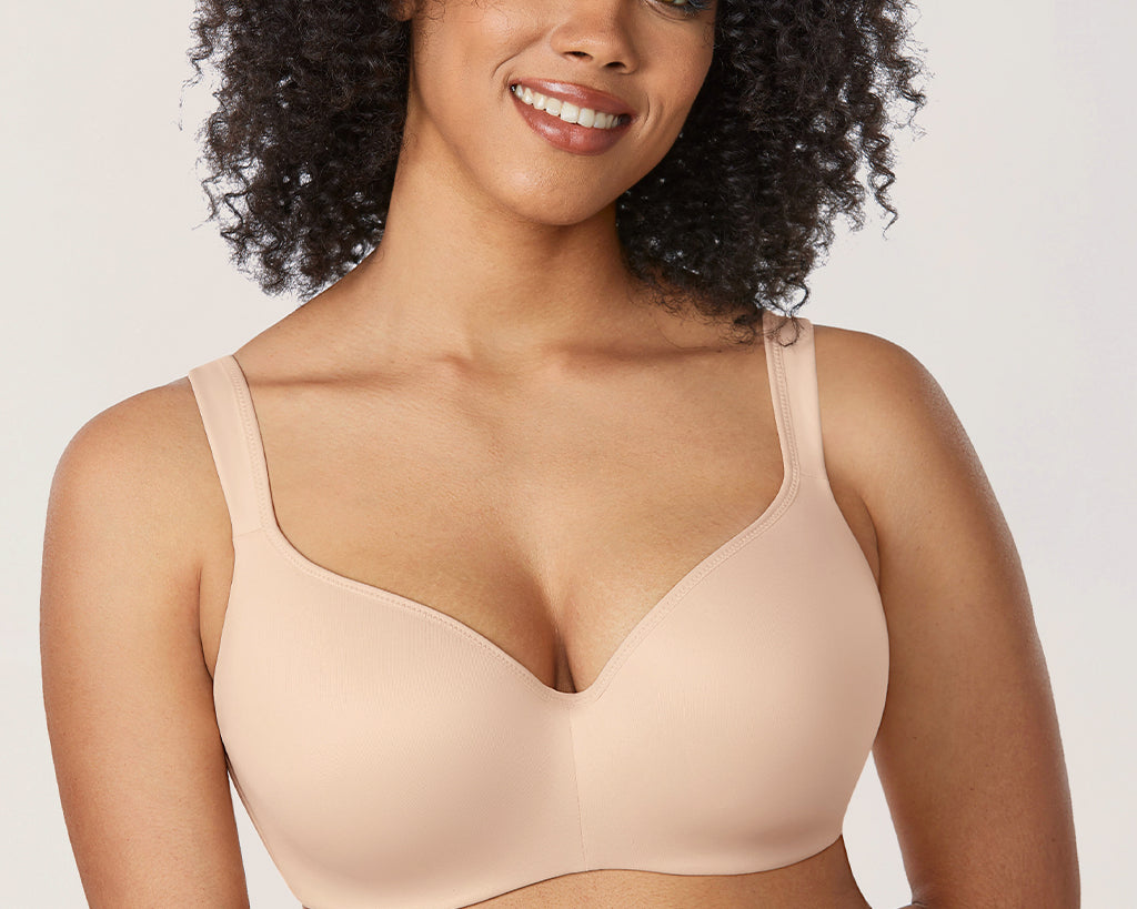 Women's Seamless Underwire Bra Beige