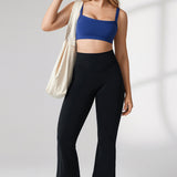Women's Hugcurve No Front Seam Flare Leggings 31'' Black