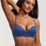 Women's Everyday Push Up Bra Nightfall Blue
