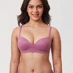 Women's Everyday Push Up Bra Smoke Rose