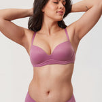Women's Everyday Push Up Bra Smoke Rose