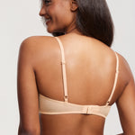 Women's Romantic Lace Plunge Bra Candy Pink