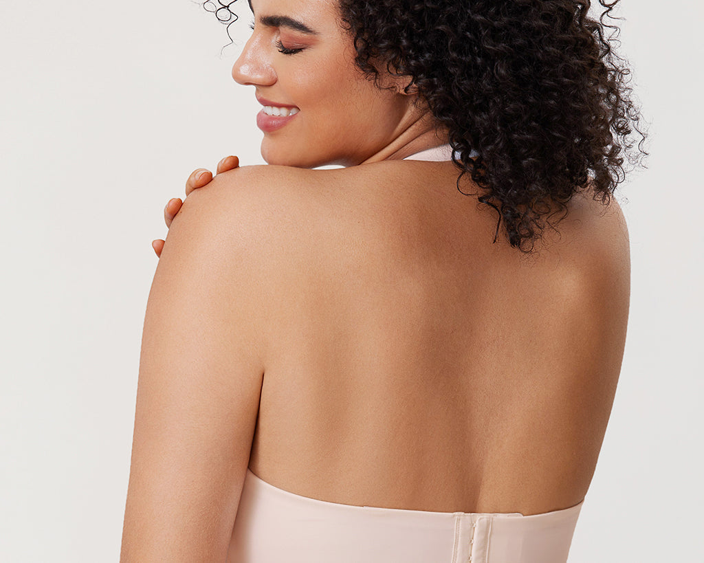 Women's Bandeau Strapless Bra Coconut White