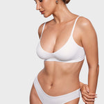 Women's Inbarely® Soft Plunge Bralette Snow White