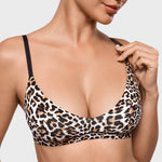 Women's Inbarely® Soft Plunge Bralette Desert Leopard