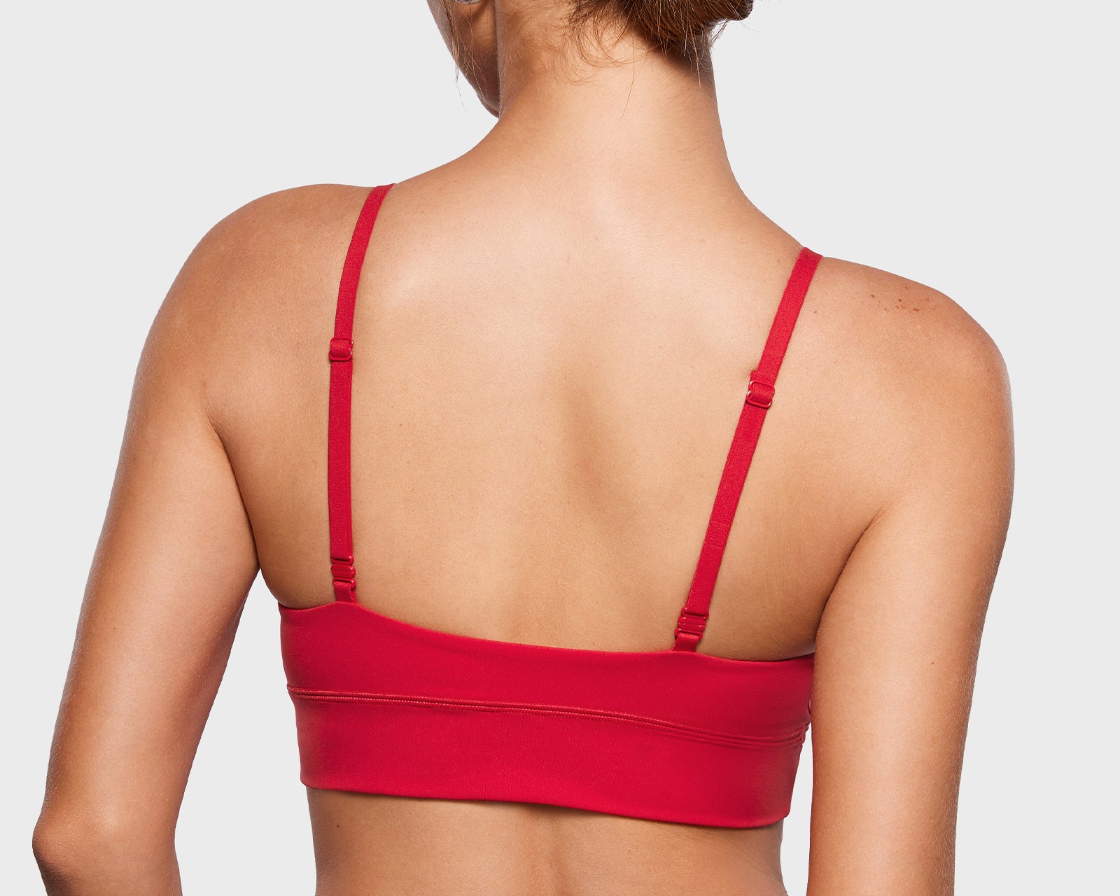 Women's Inbarely® Outwear Longline Triangle Bralette Lipstick Red