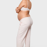 Women's Inbarely® Soft Three Layer Nursing Bralette - Scoop Neck Snow White @model_info:ES2