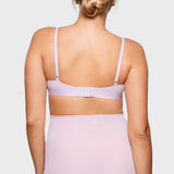 Women's Inbarely® Soft Three Layer Nursing Bralette - Scoop Neck Orchid Hush @model_info:ES2