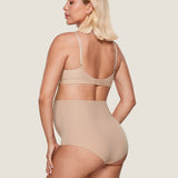 Women's High Waist Full Coverage Maternity Panties 2 Pack Wheat (2pack) @model_info:SHOPIFY3