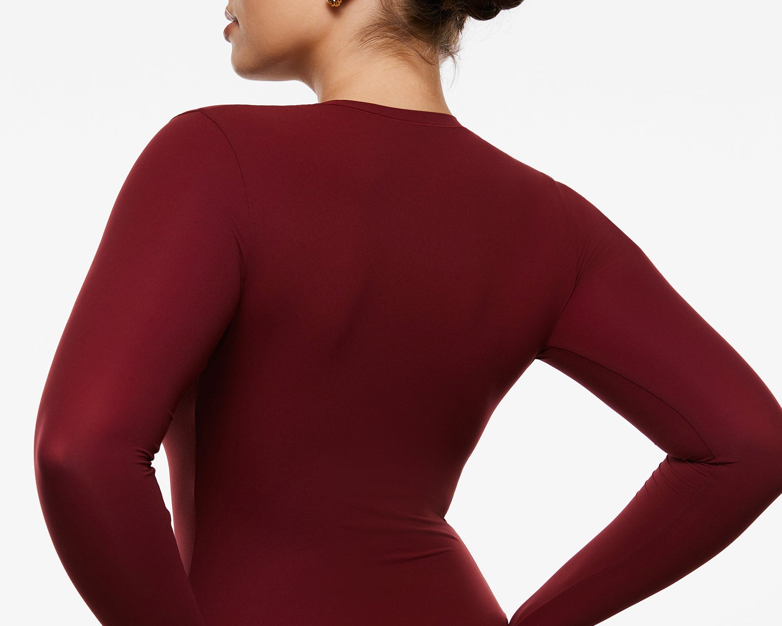 Women's Single-Layer Basic Long Sleeve Shirts Andorra