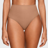 Women's Cozy High Waisted Thongs 3 Pack Gravel (3pack)