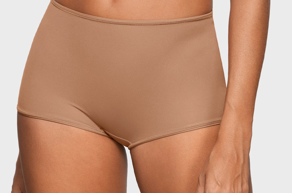 Women's Soft Mid Waist Boy Shorts 3 Pack Gravel (3pack)