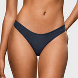 Women's V-shaped Low Rise Thongs 3 Pack Chic 7 (3pack)