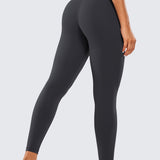 Women's Double Waistseam Leggings 25" Black