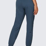 Women's Stretch Drawstring Jogger with Pockets 28'' Milky White