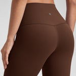 Women's Yoga Leggings 28" Lava Brown