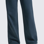 CRZ YOGA Women's Cotton Fleece Lined Sweatpants 30" Taupe