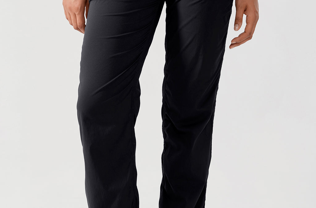 CRZ YOGA Women's Lightweight Straight Leg Pants 30" Ink Gray