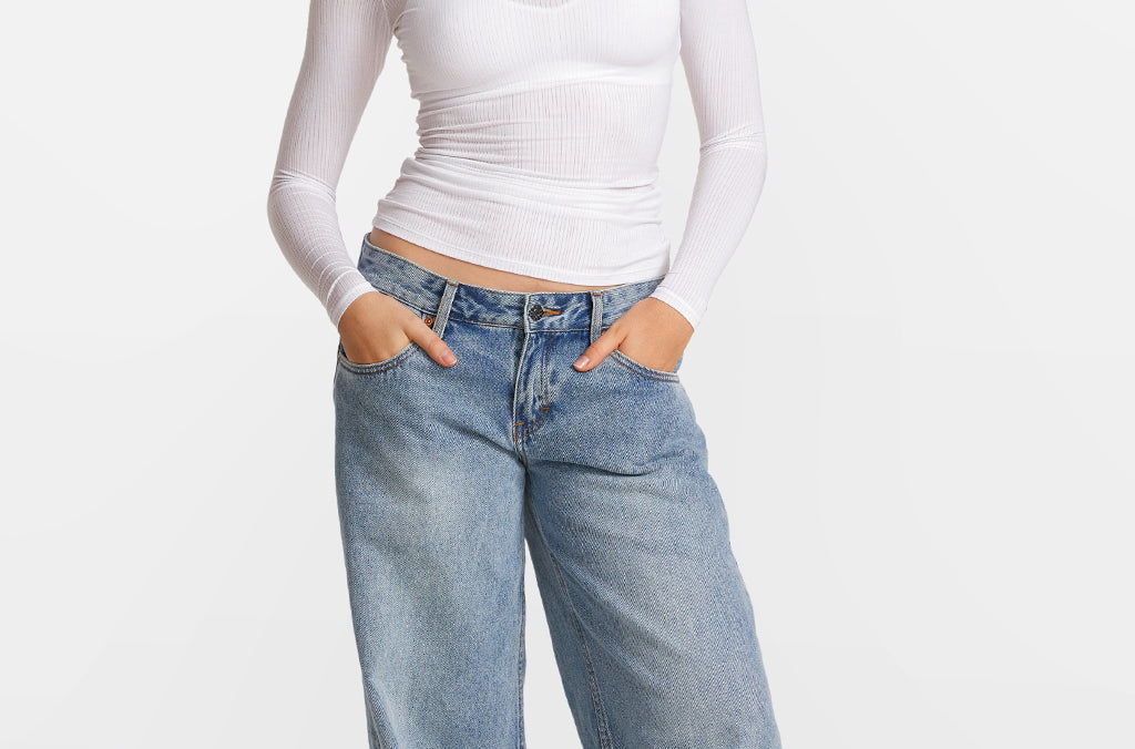 SOULVOR Long Sleeve Crew Neck T-Shirt White