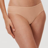 Women's Cheeky High Cut Bikini 3 Pack Warm Beige (3pack)