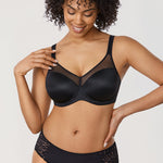 Women's Natural Shape T-shirt Bra Black