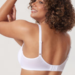 Women's Vintage Lace Balconette Bra White