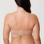 Women's Supportive Unlined Strapless Bra Wheat Beige
