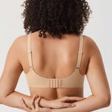 Women's Everyday Plunge Underwire Bra Warm Beige