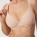 Women's Everyday Plunge Underwire Bra Beige